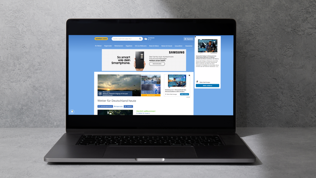 Ströer gewinnt wetter.com als neuen Publisher in der Digitalvermarktung